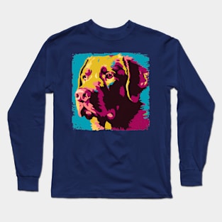 Chesapeake Bay Retriever Pop Art - Dog Lover Gifts Long Sleeve T-Shirt
